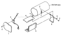 Part Location Diagram of 45255Y Briggs and Stratton PANEL, Control - 5000 Watt Units Only